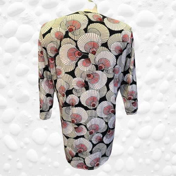 Olsen AMY A-STYLE patterned top NWT size M-10 - Picture 2 of 6